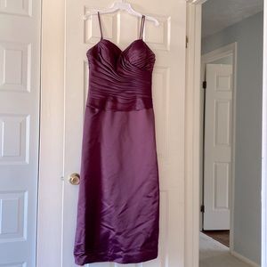 Long dress size 16 color plum